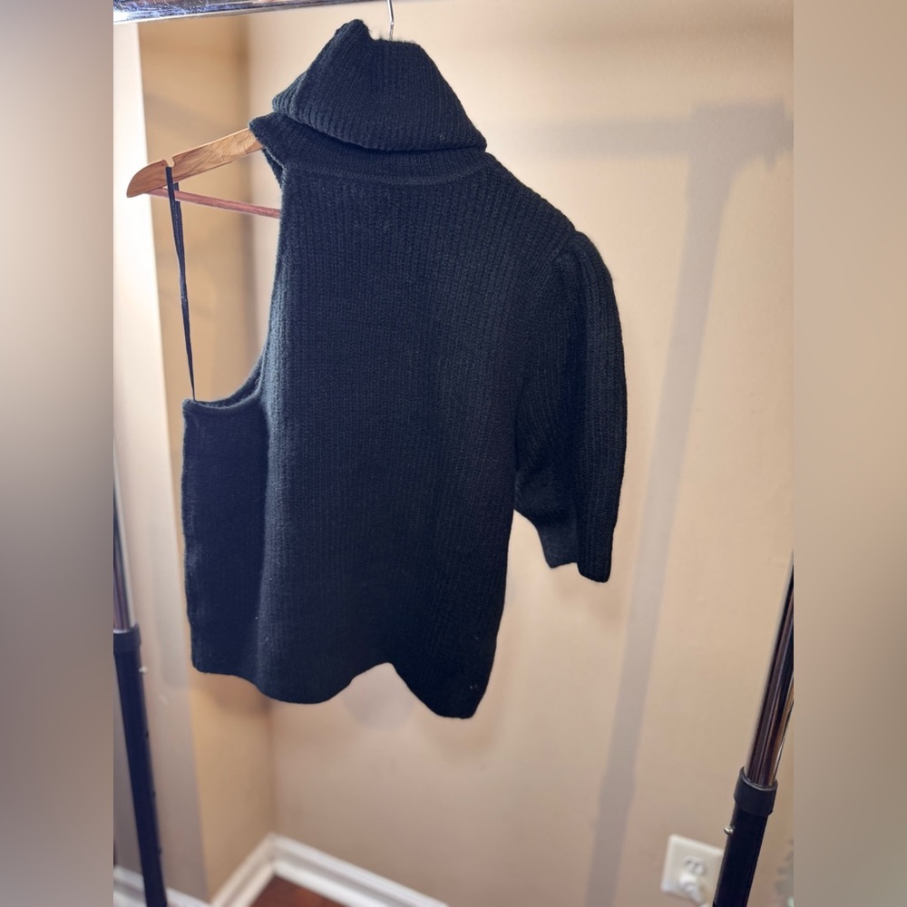 GAP Women's Black Turtleneck Sweater